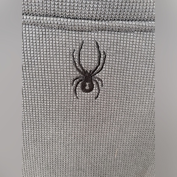 Spyder Men's District Full Zip Black & Gray Jacket SZ L. - Picture 6 of 7